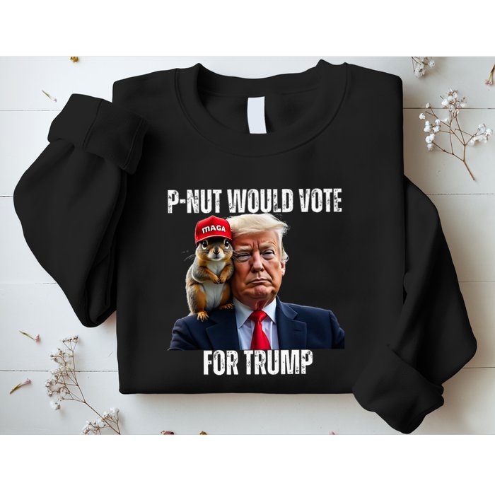 Justice For P Nut The Squirrel Justice For Peanut Trump Vote Sweatshirt