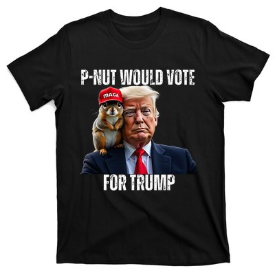 Justice For P Nut The Squirrel Justice For Peanut Trump Vote T-Shirt