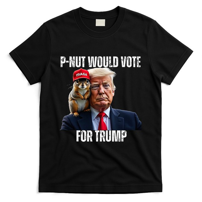 Justice For P Nut The Squirrel Justice For Peanut Trump Vote T-Shirt