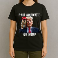Justice For P Nut The Squirrel Justice For Peanut Trump Vote T-Shirt