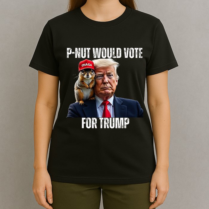 Justice For P Nut The Squirrel Justice For Peanut Trump Vote T-Shirt
