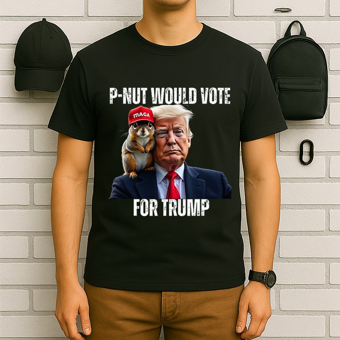 Justice For P Nut The Squirrel Justice For Peanut Trump Vote T-Shirt