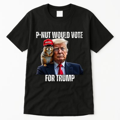 Justice For P Nut The Squirrel Justice For Peanut Trump Vote Tall T-Shirt