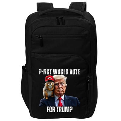 Justice For P Nut The Squirrel Justice For Peanut Trump Vote Impact Tech Backpack