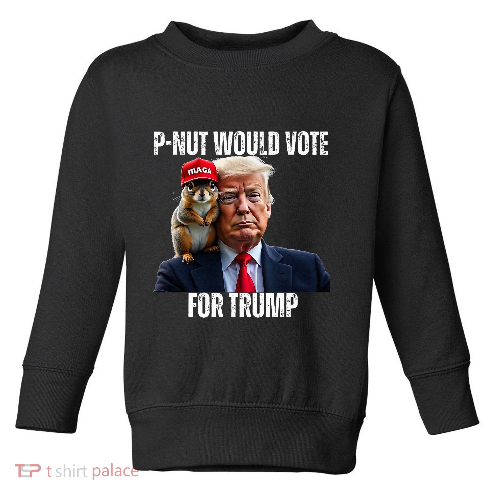 Justice For P Nut The Squirrel Justice For Peanut Trump Vote Toddler Sweatshirt