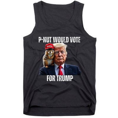 Justice For P Nut The Squirrel Justice For Peanut Trump Vote Tank Top