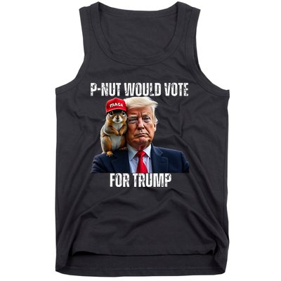 Justice For P Nut The Squirrel Justice For Peanut Trump Vote Tank Top