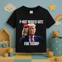 Justice For P Nut The Squirrel Justice For Peanut Trump Vote Toddler T-Shirt