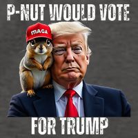Justice For P Nut The Squirrel Justice For Peanut Trump Vote Vector Backpack