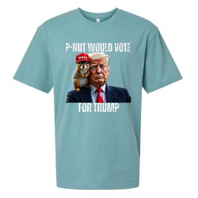 Justice For P Nut The Squirrel Justice For Peanut Trump Vote Sueded Cloud Jersey T-Shirt