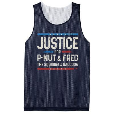 Justice For Pnut And Fred The Squirrel Peanut Justice Mesh Reversible Basketball Jersey Tank