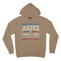 Justice For Pnut And Fred The Squirrel Peanut Justice Hoodie