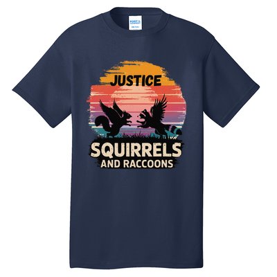 Justice For Peanut The Squirrel America Is The Land Of Cut Tall T-Shirt