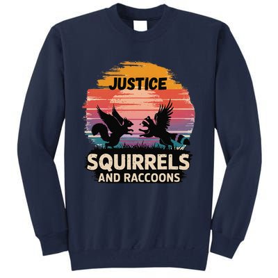 Justice For Peanut The Squirrel America Is The Land Of Cut Tall Sweatshirt