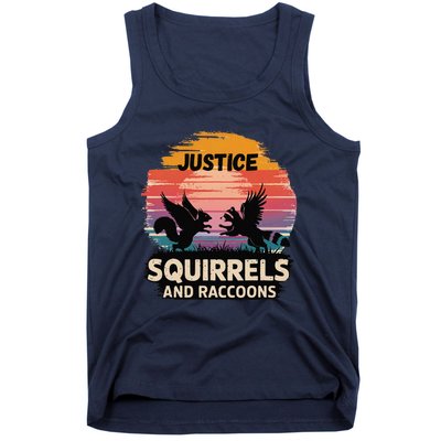 Justice For Peanut The Squirrel America Is The Land Of Cut Tank Top