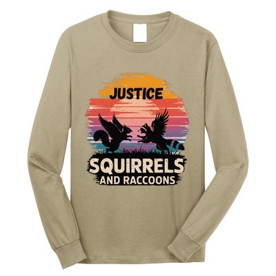 Justice For Peanut The Squirrel America Is The Land Of Cut Long Sleeve Shirt