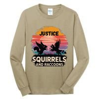 Justice For Peanut The Squirrel America Is The Land Of Cut Tall Long Sleeve T-Shirt