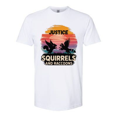 Justice For Peanut The Squirrel America Is The Land Of Cut Softstyle CVC T-Shirt