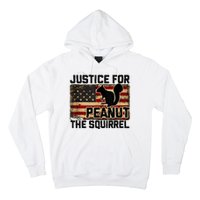 Justice For Peanut The Squirrel Vintage Usa Flag Hoodie