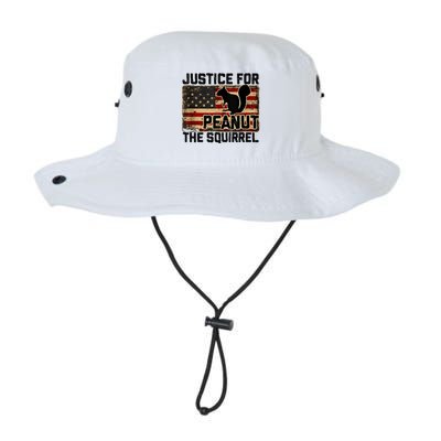 Justice For Peanut The Squirrel Vintage Usa Flag Bucket Hat