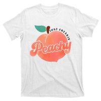 Just Freakin Peachy Hippie Summer Apparel Tee Gift T-Shirt