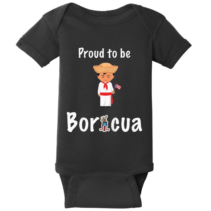 Jibaro from Puerto Rico  Baby Bodysuit