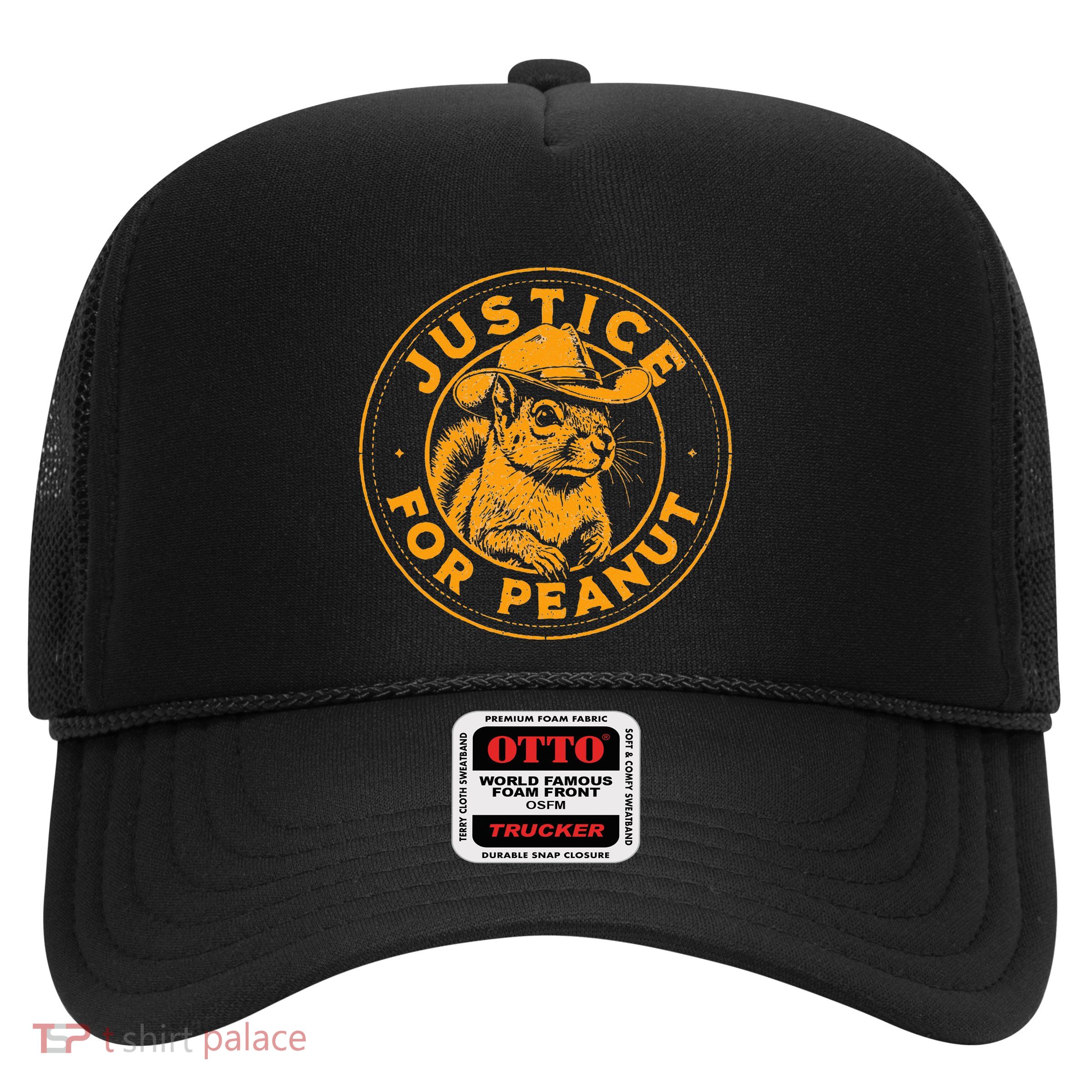 Justice For Peanut The Squirrel P’Nut Pnut Peanut Squirrel Trucker Hat