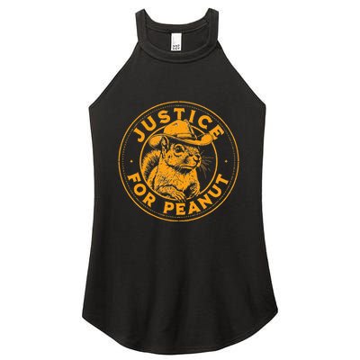 Justice For Peanut The Squirrel P’Nut Pnut Peanut Squirrel Women's Perfect Tri Rocker Tank