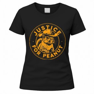 Justice For Peanut The Squirrel P’Nut Pnut Peanut Squirrel Women's T-Shirt