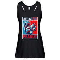 Justice For Peanut The Squirrel P’Nut Pnut Squirrel T Min Ladies Essential Flowy Tank