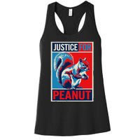 Justice For Peanut The Squirrel P’Nut Pnut Squirrel T Min Women's Racerback Tank