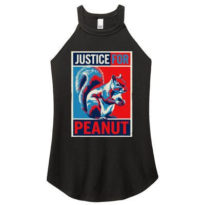 Justice For Peanut The Squirrel P’Nut Pnut Squirrel T Min Women's Perfect Tri Rocker Tank