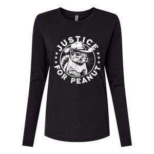 Justice For Peanut The Squirrel P’Nut Pnut Peanut Squirrel Womens Cotton Relaxed Long Sleeve T-Shirt