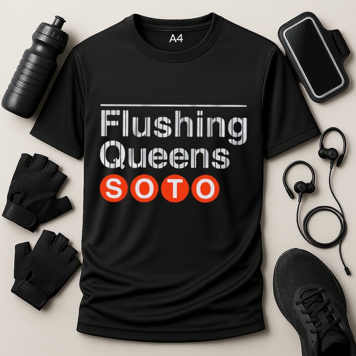Juan Flushing Queens Platform Sign Performance Shirt