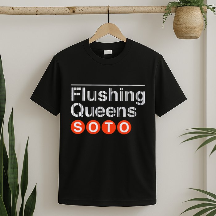 Juan Flushing Queens Platform Sign T-Shirt