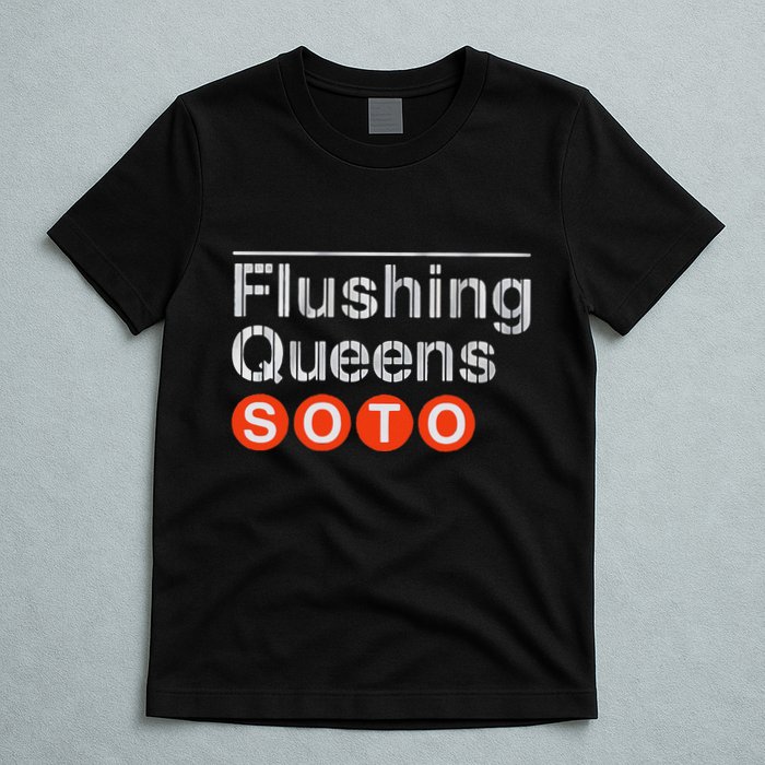 Juan Flushing Queens Platform Sign T-Shirt
