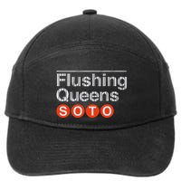 Juan Flushing Queens Platform Sign 7-Panel Snapback Hat