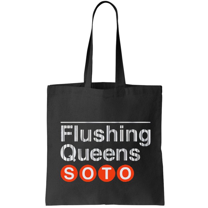 Juan Flushing Queens Platform Sign Bag