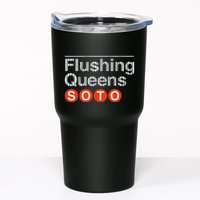 Juan Flushing Queens Platform Sign Tumbler