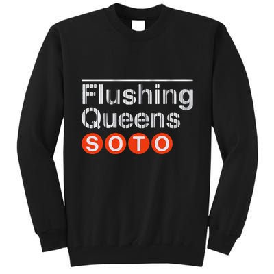 Juan Flushing Queens Platform Sign Tall Sweatshirt