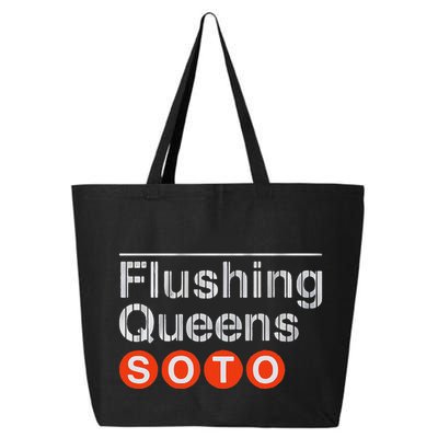 Juan Flushing Queens Platform Sign 25L Jumbo Tote