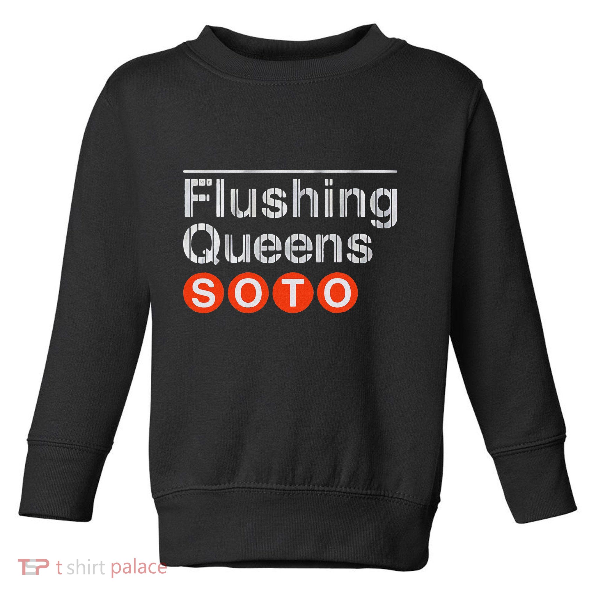 Juan Flushing Queens Platform Sign Toddler Sweatshirt