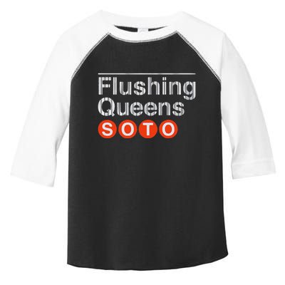 Juan Flushing Queens Platform Sign Toddler Fine Jersey T-Shirt