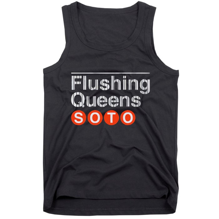 Juan Flushing Queens Platform Sign Tank Top