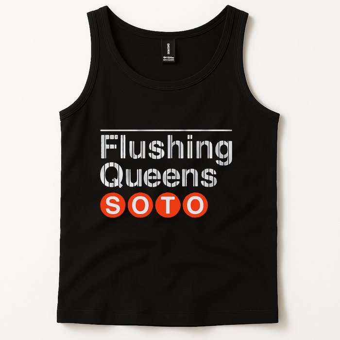 Juan Flushing Queens Platform Sign Tank Top