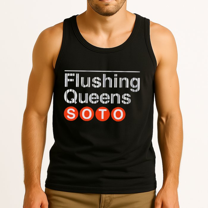 Juan Flushing Queens Platform Sign Tank Top