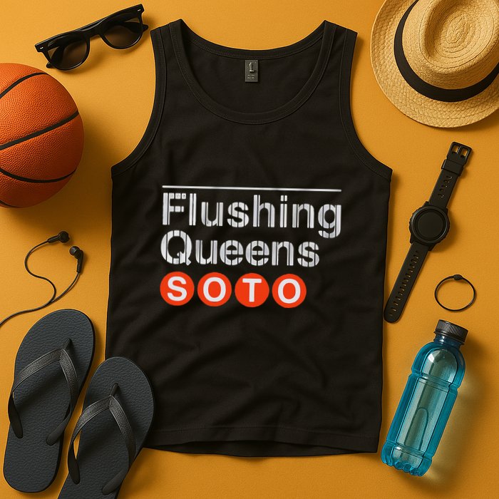 Juan Flushing Queens Platform Sign Tank Top