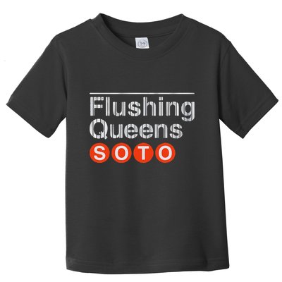 Juan Flushing Queens Platform Sign Toddler T-Shirt