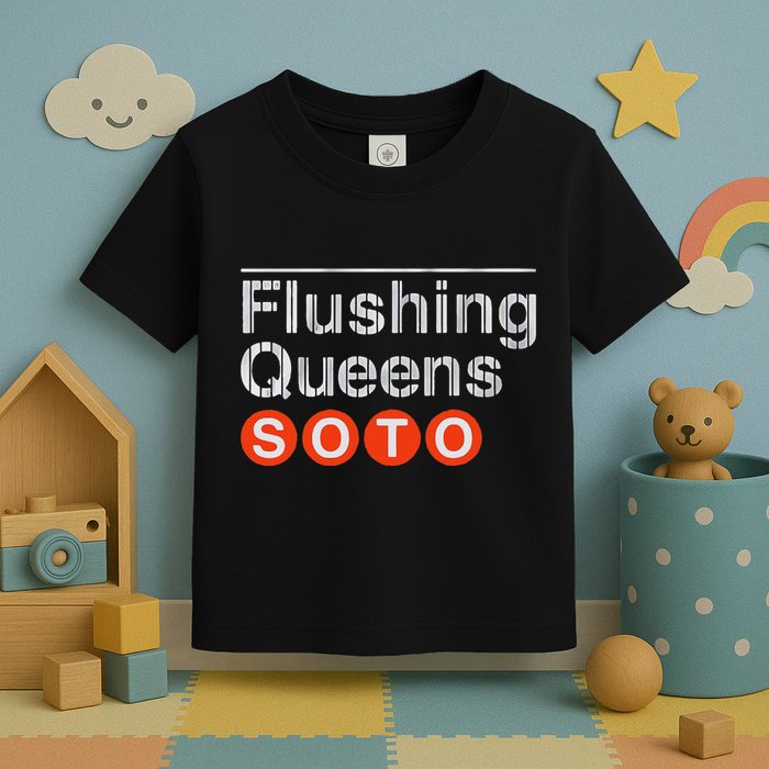 Juan Flushing Queens Platform Sign Toddler T-Shirt