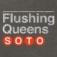 Juan Flushing Queens Platform Sign Cotton Canvas Backpack